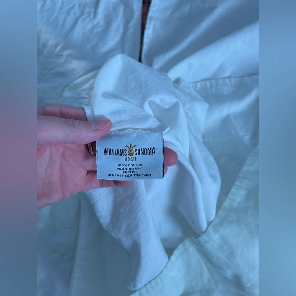 Williams Sonoma vintage standard shams